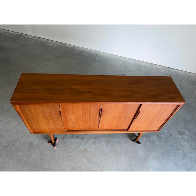 Omann Jun Danish Teak Sideboard c.1960’s, Attributed For Sale - Image 9 of 12