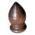 Late 20th Century Wood Finial Simply Stated For Sale