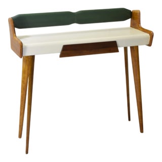 Walnut Console Table by Carlo De Carli, 1950s For Sale