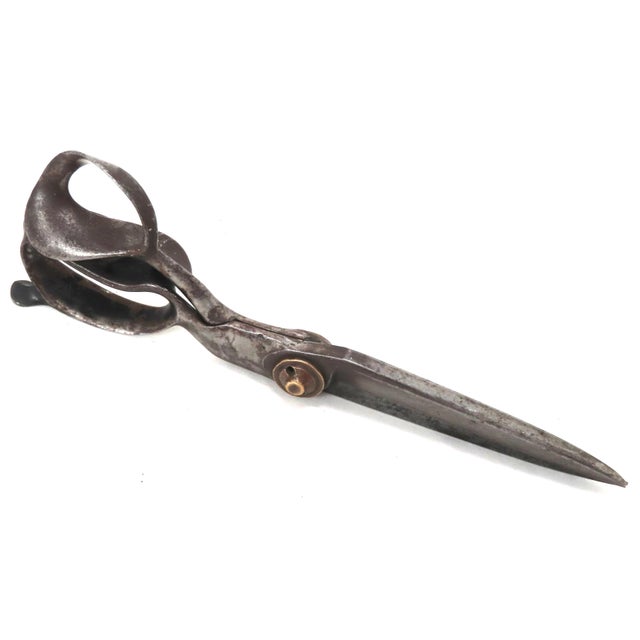 Large Patent 1859 Antique Tailor Scissors by R. Heinisch Newark