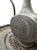 Stone Gray 19th Century Dated Persian Qajar Tinned Copper Ewer Ablution Basin Set, Dated 1878. For Sale - Image 8 of 18