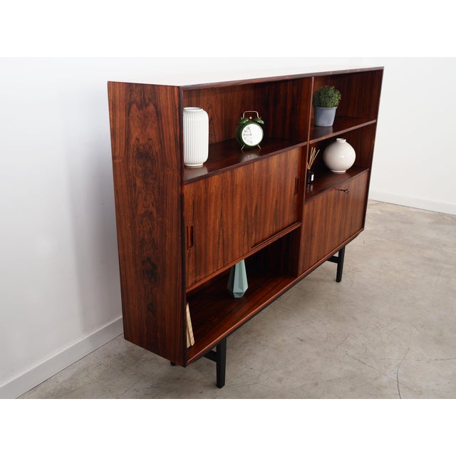 Danish Rosewood Bookcase by Erik Jensen for Westergaards Møbelfabrik, 1970s For Sale - Image 4 of 18