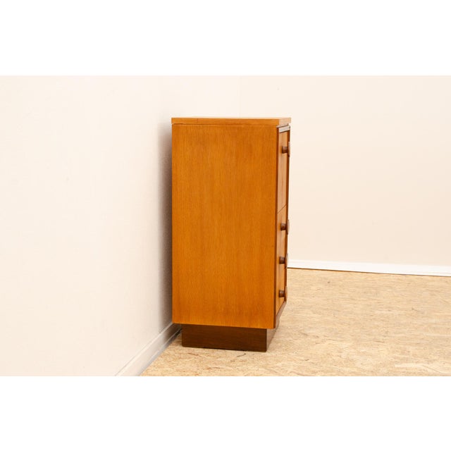 UP Závody Mid-Century Chimney Chest of Drawers from Up Závody, 1958 For Sale - Image 4 of 18