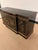 Paint Black Lacquer Hand Painted Chinoiserie Credenza From Drexel Heritage For Sale - Image 7 of 12