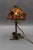 French Golden Metal Roses Table Lamp, 1950s For Sale - Image 4 of 18