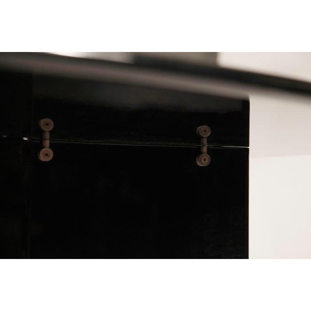Black Lacquered Antella Console Table by Kazuhide Takahama for Cassina, 1975 For Sale - Image 14 of 18