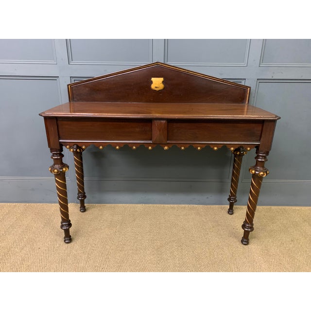 Victorian Mahogany Hall Table, 1865 For Sale - Image 4 of 18