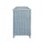 Matthew Izzo Home Evander Languid Blue Four Door Rattan Buffet For Sale In New York - Image 6 of 8