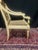 French Hand-Painted Caned Armchairs – Pair For Sale - Image 3 of 17