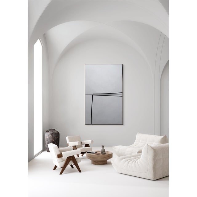 2020s Contemporary Abstract Acrylic on Canvas "Xxi 93 304" by Pierre Muckensturm For Sale - Image 5 of 7