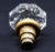 Mid 20th Century Mid 20th Century Swirled Glass Entry Door Knob With Mercury Bullet For Sale - Image 5 of 5