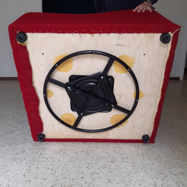 Chromatic Single-Piece Swivel Chair Set by Kwok Hoi Chan for Steiner 1980s, Set of 2 For Sale - Image 10 of 12