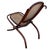 Vienna Secession Bent Oak & Cane Foling Chair No. 01 Attributed to Thonet For Sale In Los Angeles - Image 6 of 7