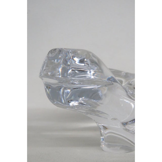 This highly charming Hippo Candy Dish / Catchall is made out of clear glass. It has a crystal shine to it when it catches...