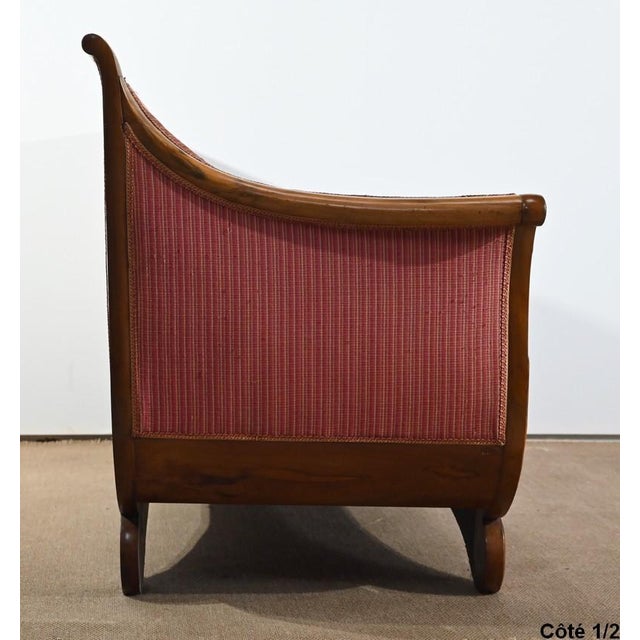 !9th Century 3-Seater Sofa in Walnut Bramble For Sale - Image 18 of 18