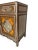 Copper Mid 20th Century Chinoiserie Painted Wood and Mirrored Glass Chest For Sale - Image 8 of 10