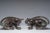 French Pair of Bronze Cats from the Egyptian Revival Art Deco Style, Signed A. Toit, circa 1970 A magnificent pair of...