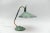 Mid-century modern green table desk, 1950s the lamp needs 1 x e27 / e26 edison screw fit bulb, is wired, and in working...