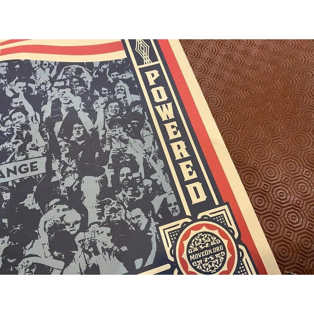 Obama Yes We Did Poster by Shepard Fairey, 2008 For Sale - Image 6 of 12