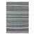 2020s Colorful Modern Striped Kilim in Unique Colors for Modern or Classic Rooms For Sale