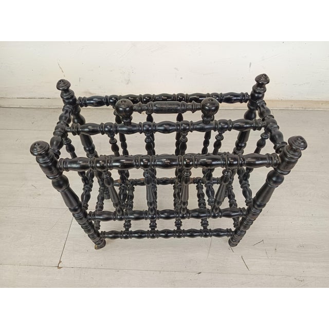 Napoleon III Magazine Rack For Sale - Image 5 of 12