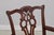 1990s Set of 8 Maitland Smith Chippendale Mahogany Dining Room Chairs For Sale - Image 5 of 18