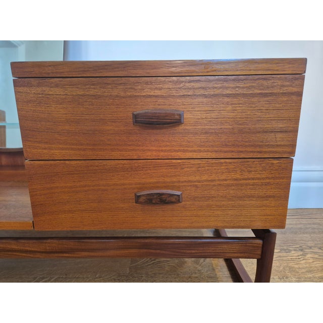 Mid-Century Teak G Plan Quadrille Dressing Table by Roger Bennett for E. Gomme, 1960s For Sale - Image 11 of 12