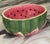 Vintage Trompe L’Oleil Watermelon Bowl For Sale - Image 9 of 13