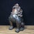 Metal Vintage Bronze Guardian Lion Censer - Statue Incense Burner For Sale - Image 7 of 9