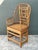 Vintage Brighton Pavilion High Back Rattan Chair For Sale - Image 12 of 12
