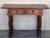 Spanish Early 20th Century Spanish Carved Console Table With Two Drawers For Sale - Image 3 of 11