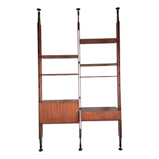 Italian Swedish Wall Unit attributed to Franco Albini, 1960s For Sale