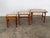 Mid-Century Modern Oak Nesting Tables by Henning Kjærnulf, Denmark, 1960s, Set of 3 For Sale - Image 11 of 13