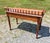 Wood Antique Railroad Depot Desk With Spindle Gallery Cherry and Ash Wood 1900s For Sale - Image 7 of 17