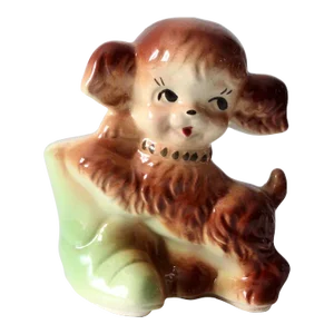 Vintage Shawnee Pottery Puppy Planter Vase