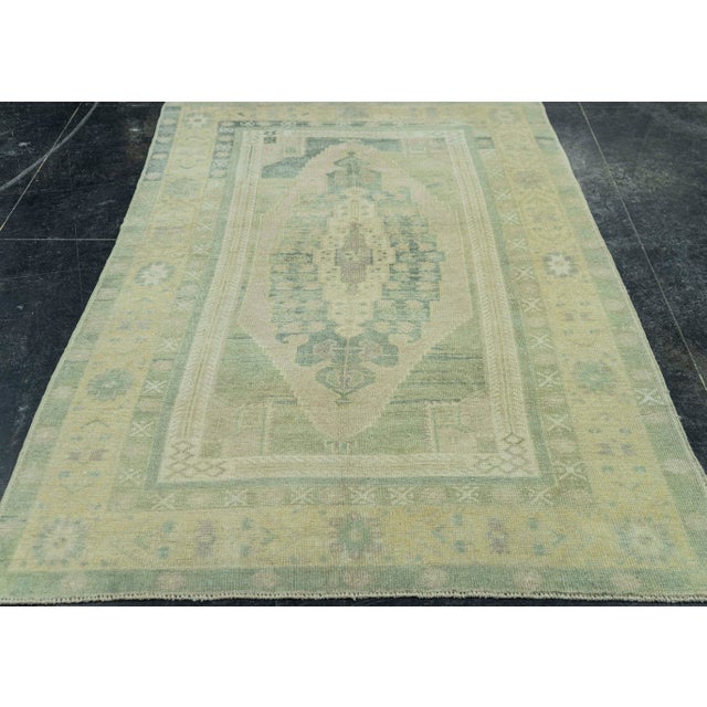 Turkish Vintage Rug 4'5" x 7' #20822 Explore a curated collection of hallway runners, wool rugs, and handmade masterpieces...