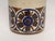 Beige Scandinavian Modern Stoneware Cylindrical Vase With Geometric Motif For Sale - Image 8 of 12