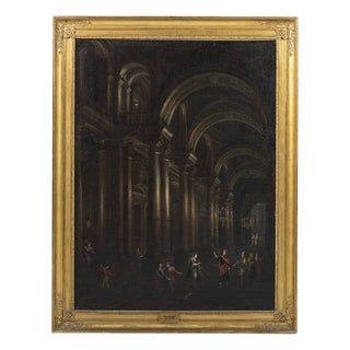 Italian School Artist, Christ in the Temple, 17th Century, Oil on Canvas For Sale
