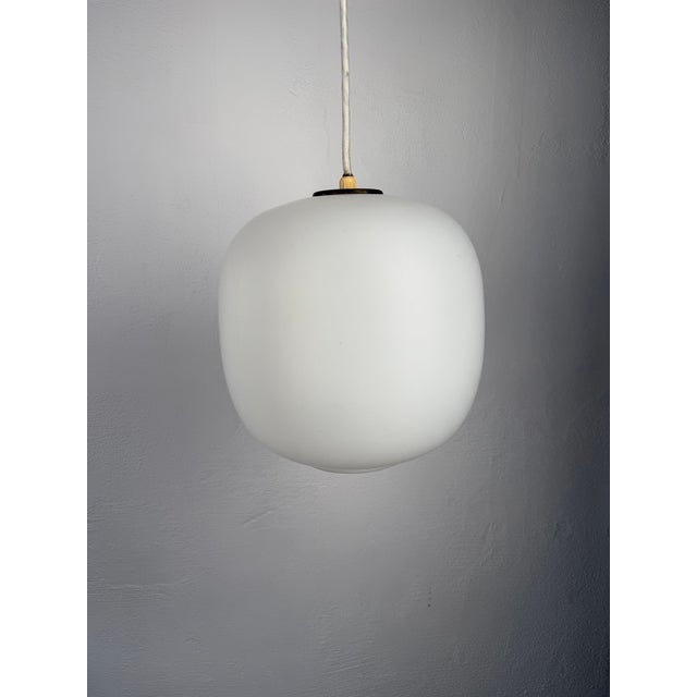 Mid-Century Modern Radiohus VL45 Pendant Light by Vilhelm Lauritzen for Louis Poulsen, Denmark, 1940s For Sale - Image 3 of 9