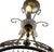 Neoclassical or Regency Dore, Crystal, Six Arm Chandelier, Italy For Sale In Tulsa - Image 6 of 6