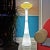 Large White and Yellow Murano Glass Column Lamp, 1960s For Sale - Image 12 of 15