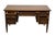 Late 20th Century Mount Airy Solid Cherry Italian Provincial Style 54" Writing Desk For Sale - Image 5 of 12