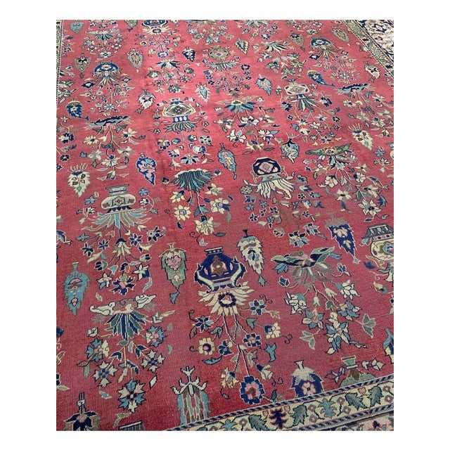 10x13 1950sTurkish Sparta Area Rug - 100124 For Sale - Image 11 of 14