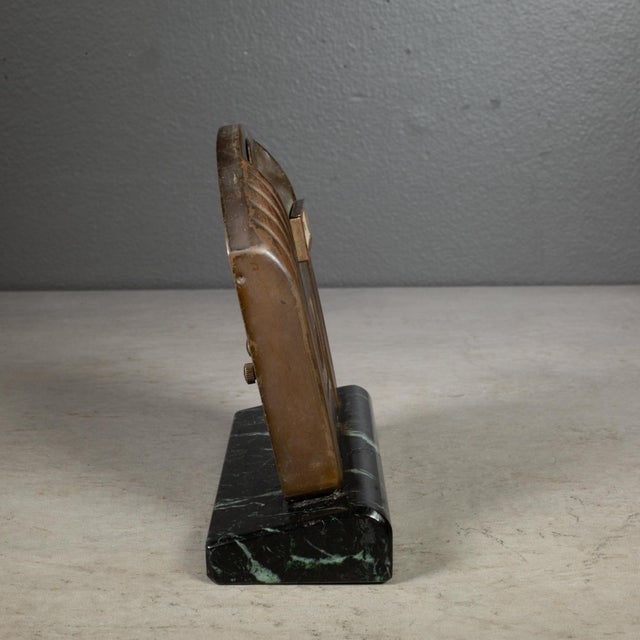 Art Deco Copper German Perpetual Desk Calendar c.1930 For Sale In San Francisco - Image 6 of 8