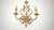 1960s Wrought Iron Flower Wall Lamp from Koch & Sons, 1960s For Sale - Image 5 of 5