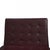 Barcelona Chair in Burgundy Leather by Ludwig Mies van der Rohe, 2000s For Sale - Image 4 of 18