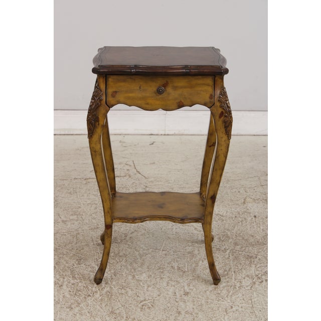 Age: Approx: 30 Years Old Details: Quality Tooled Leather Top Fine Carved Details High Quality Construction Nice Tooled...