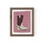 Willa Heart Birdie the Cowboy Boot by Willa Heart in Walnut Frame, Mini Art Print For Sale - Image 4 of 4