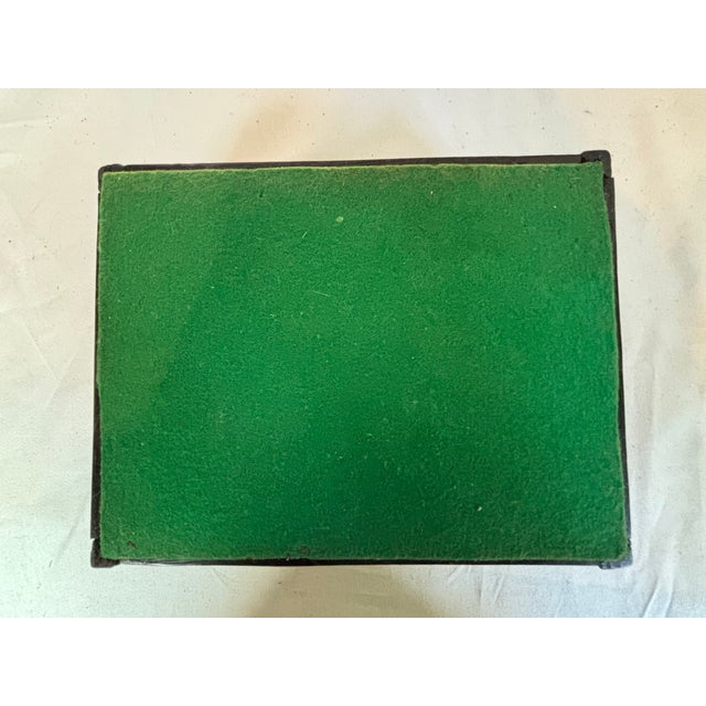 Coffee Early 20th Century Porcupine Quill Box With Bone Inlay For Sale - Image 8 of 8