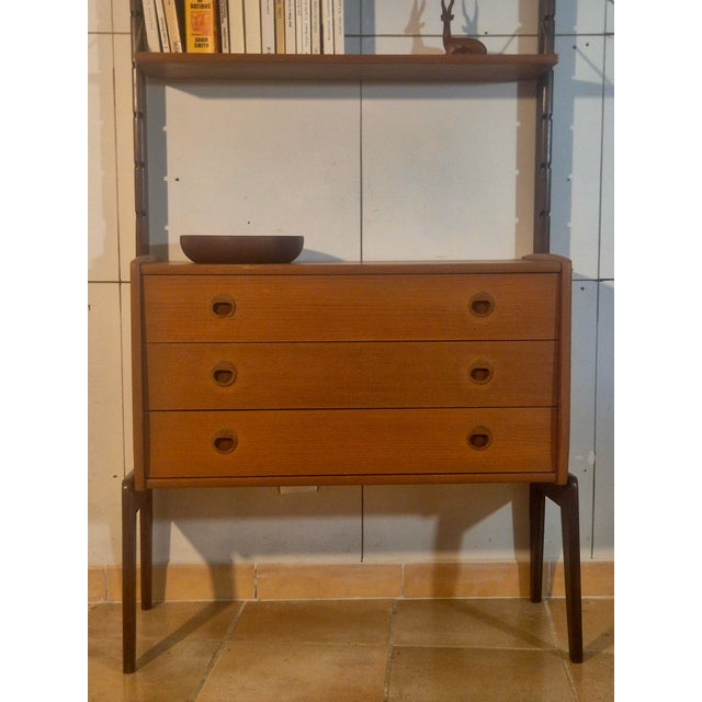 Mid-Century Scandinavian Teak Storage Unit from Ergo, 1960s For Sale - Image 6 of 8